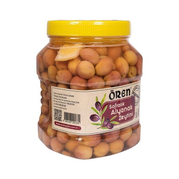 Alyanak Yeşil Çizik Zeytin 1 Kg